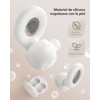QIKKOP Tapones Auditivos para Dormir, Reducción de Ruido 45 dB,