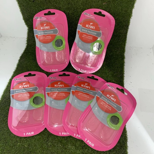 KIWI 6 Pair KIWI Heel Liner Gel Cushion Shoe Liners