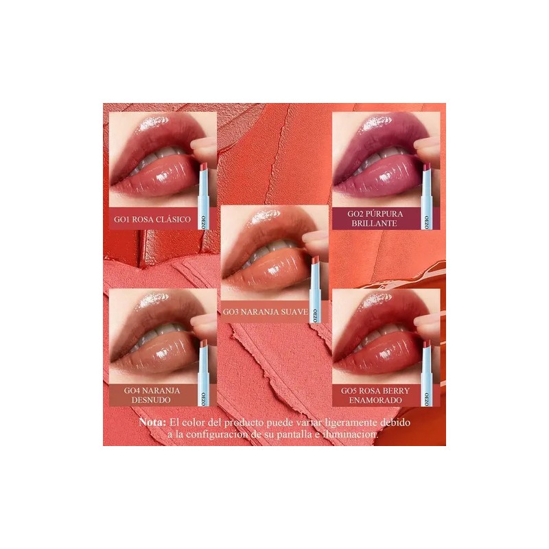 Labial Brillo De Prensa Lápiz Gloss Maquillaje