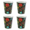 Gift Souvenirs Traditional Portuguese Rooster Shot Glasses Galo Barcelos Design,