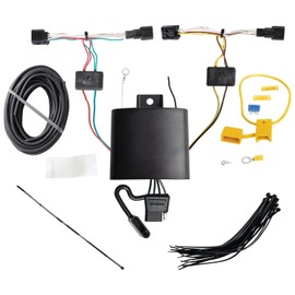 TEKONSHA 118873 T- One Tow Harness Wiring Package, 4-Way Flat Compatible with 2023 KIA Sportage