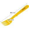 Skater FM5-A Melamine Fork, 6.7 inches (17 cm), Pikachu Face