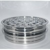 Polished Stainless Steel 2 Communion Cups Tray with Cover for