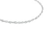 Amor Anklet 925 Sterling Silver Women's Summer Jewellery 25 cm
