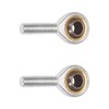 6pcs M10 x 1.5 Male Rod End Rose Joint Thread