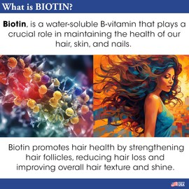Difeel Pro-Growth Biotin Hair Mask 12 oz. with Biotin Hair Oil 7.1 oz. (2-Piece Set)
