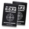 VALUE PLUS All Weather Proof DOPE Book for Rifle Shooting