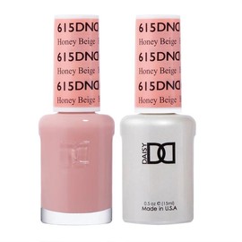 DND Duo Color From 601-699, UV/LED GelPolish and Air Dry Nail Lacquer, Matching Chip-Free Polish Duo, 0.5 Fl Oz Each:_616 Havana Cream
