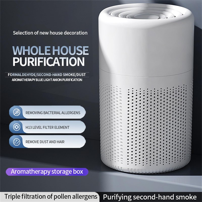 Air Purifier HEPA Activated Carbon Filter for EJ-JHQ01, Removes Dust,