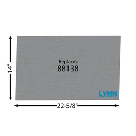 Lynn Manufacturing Replacement US Stove Baffle Board Refractory Insulation 2500, 88138, 2802A