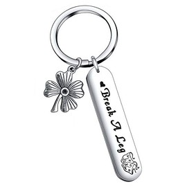 Actor Jewelry Movie Gift Actress Gift Performer Gift Theater Lover Keychain Theater Geek Gift Performer Jewelry Drama Mask Gift Drama Gift Comedy Gift Break A Leg Keychain Break A Leg Keyring
