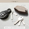 Blue Sincere KC7 Key Case, Women's, Genuine Leather, Compatible with
