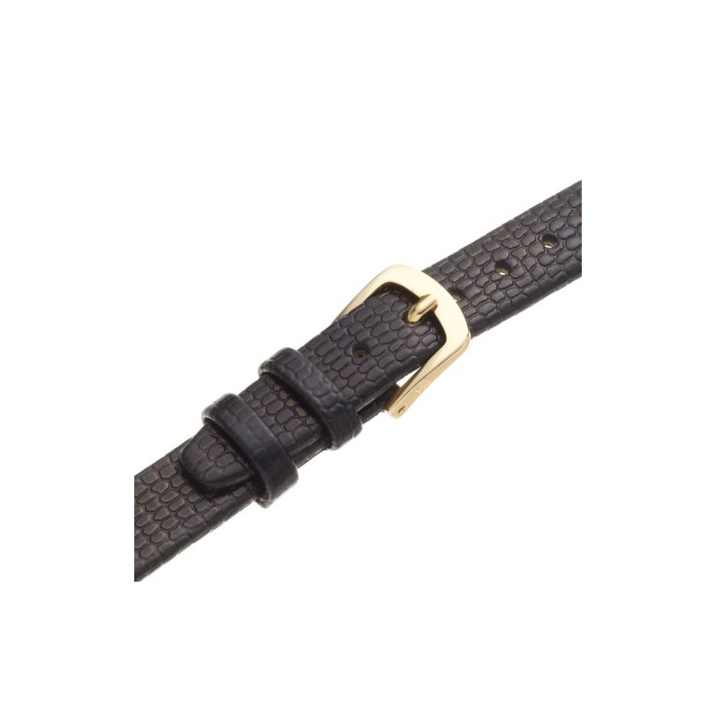 Hadley Roma LS706 12mm Regular Black Java Lizard Grain Ladies
