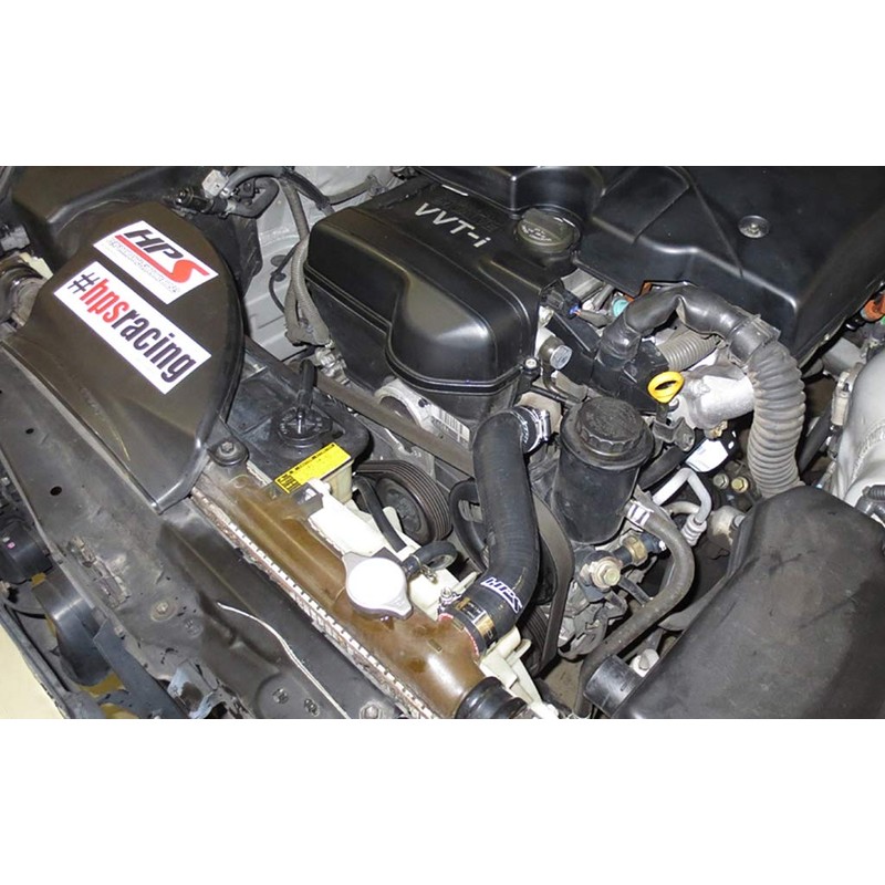 HPS 57-1271-BLK Black Silicone Radiator Coolant Hose Kit