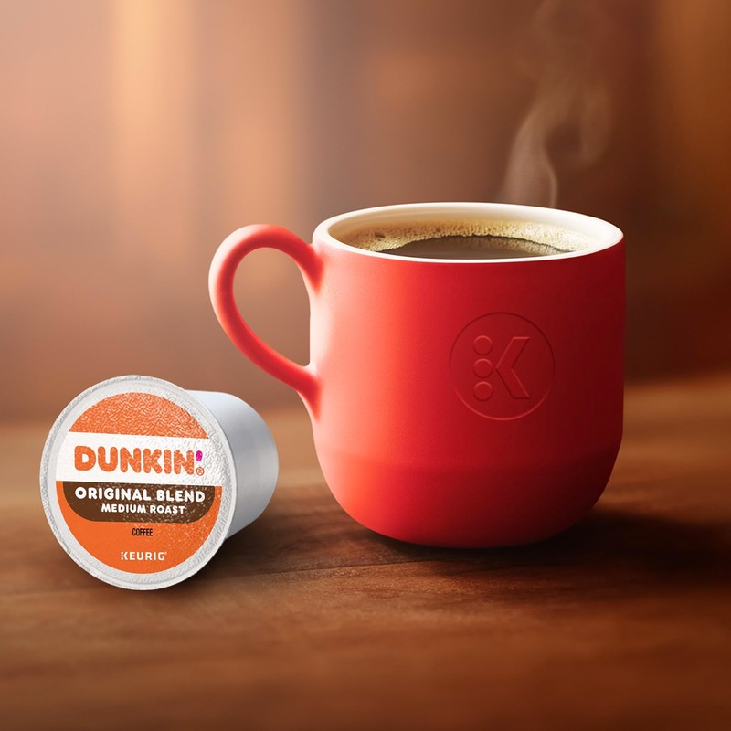 Dunkin' Donuts Single-Serve Coffee K-Cup® Pods, Original Blend, Medium Roast,