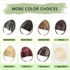 Clip in Bangs Fake Bangs Clip on Bangs for Women