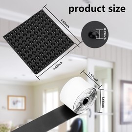 5ft Faux Wood Beam Strap，Flexible Beams Gap Hiding Strap, Wood Beams Metal Look Strap，Architectural Products for Faux Wood Beams,Ceiling Beam and Cabin Shutters Accessories (1.57" Width)