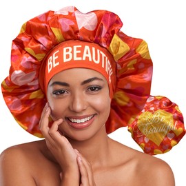 Be Beautiful extensions Discover premium silk satin sleeping bonnets designed for hair protection, moisture retention, and all-night comfort. Keep your hair healthy and frizz-free-orange