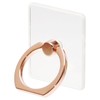 GoodsLand GD-SMARIN-PK [4 Colors] Thin Smartphone Ring, Transparent, Clear, Stylish,