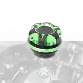 MC MOTOPARTS T-Axis Green CNC Oil Filler Cap Compatible with 1199 1299 Panigale S Diavel Carbon XDiavel S 848 Monster 821
