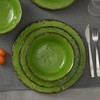 LEHAHA Melamine Dinnerware Set, 12-Piece Dishes Set, Lightweight and BPA