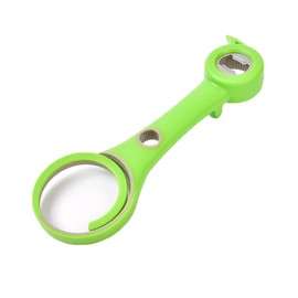 Muellery Multifunctional 6 in 1 Opener Jar Bottle Can Opener Comfort Easy To Use Home Multi Kitchen Tools Green CW00542Green