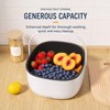 Odorkle Ultrasonic Fruit Vegetable Washing Machine Large Capacity One Button