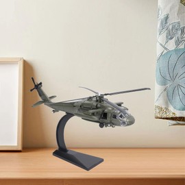 Helicopter Model Airplane, Diecast Military Attack Helicopter, Sound Light Armed Helicopter Model Toy Kid Attack Helicopter Toy Home Decoration (Type 2)