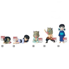 Pack of 12 Figuras World Collectable Inosuke Hashibira - Demon Slayer Kimetsu No Yaiba 7 cm