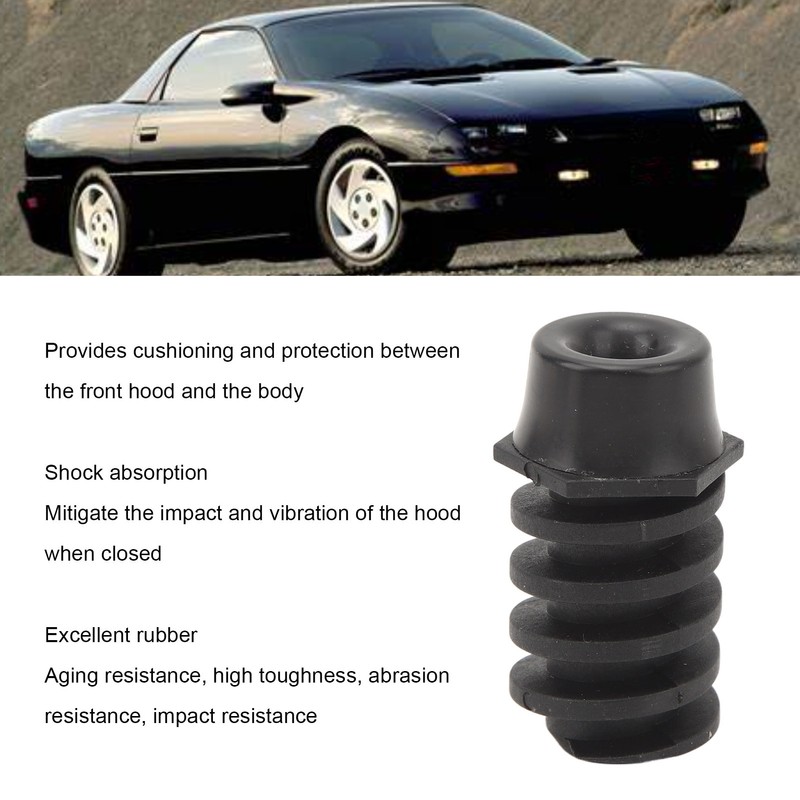 Hood Bumper Stops Shock Absorption Cushion Rubber Damping Stoppers Replacement