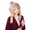Futrzane Classic Ear Flaps Hat - Fur Trapper Hat for