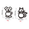 iplusmile 30pcs Reflective Car Stickers Funny Family Members Decals for