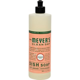 Mrs. Meyer's Liquid Dish Soap Geranium, 16 OZ