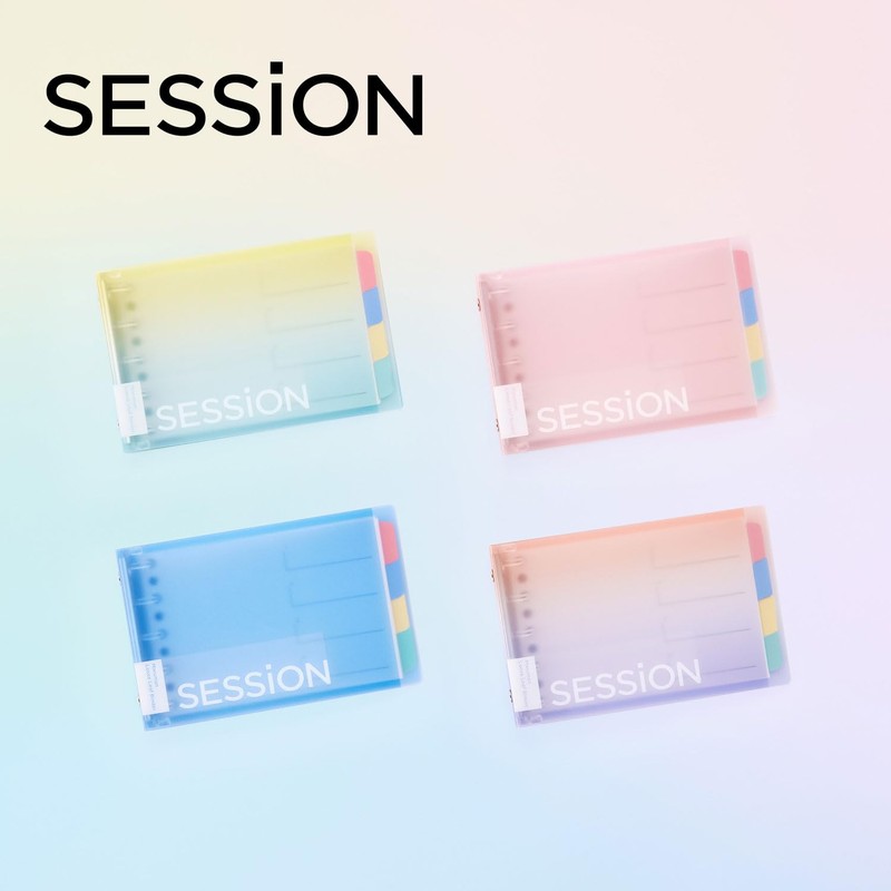 Maruman FM310A-97B Loose Leaf Binder Session Mini Size, 5 Holes,