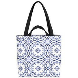 VOID Ornament Muster Tasche 33x33x14cm,15l Einkaufs-Beutel Shopper Einkaufs-Tasche Bag