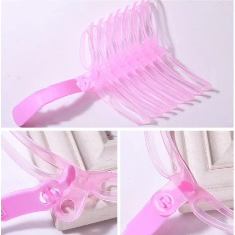Eyebrow Stencils Set 8 Pieces with Holder & Elastic Band