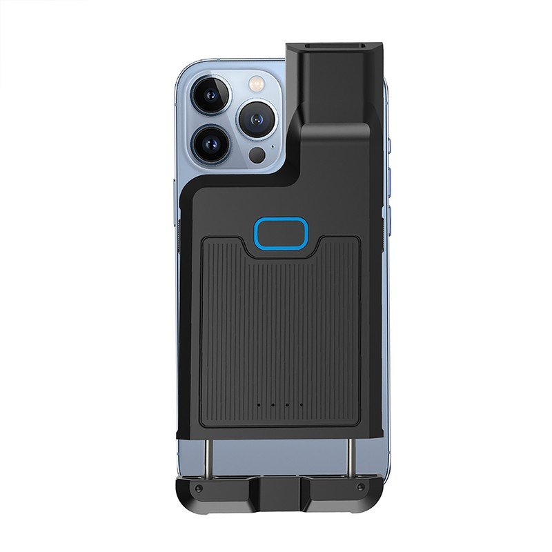 Barcode Scanner Portable Back Clip Bar Reader BT+2.4G Wireless and