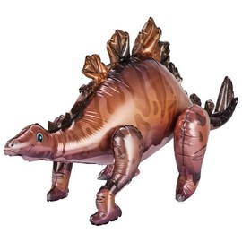 DulWonJa 40 Inch Giant Standing Inflatable Dinosaur Balloons For Birthday Party Decoration. Mylar Foil Balloons For Animal And Dinosaur Theme Party, Baby shower, Wedding. Party Supplies For Kids And