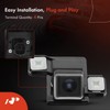 A-Premium Park Assist Camera Rear View Backup Reverse Camera Compatible