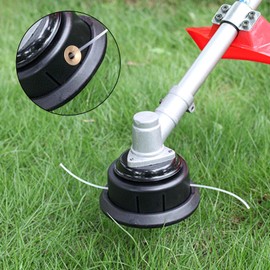 SPEEDWOX 12 Pcs Grass Trimmer Head Eyelets Sleeve String Trimmer Garden Brush Cutter Parts Accessories Replacement Parts for Engine String Trimmers with Plastic Storage Box