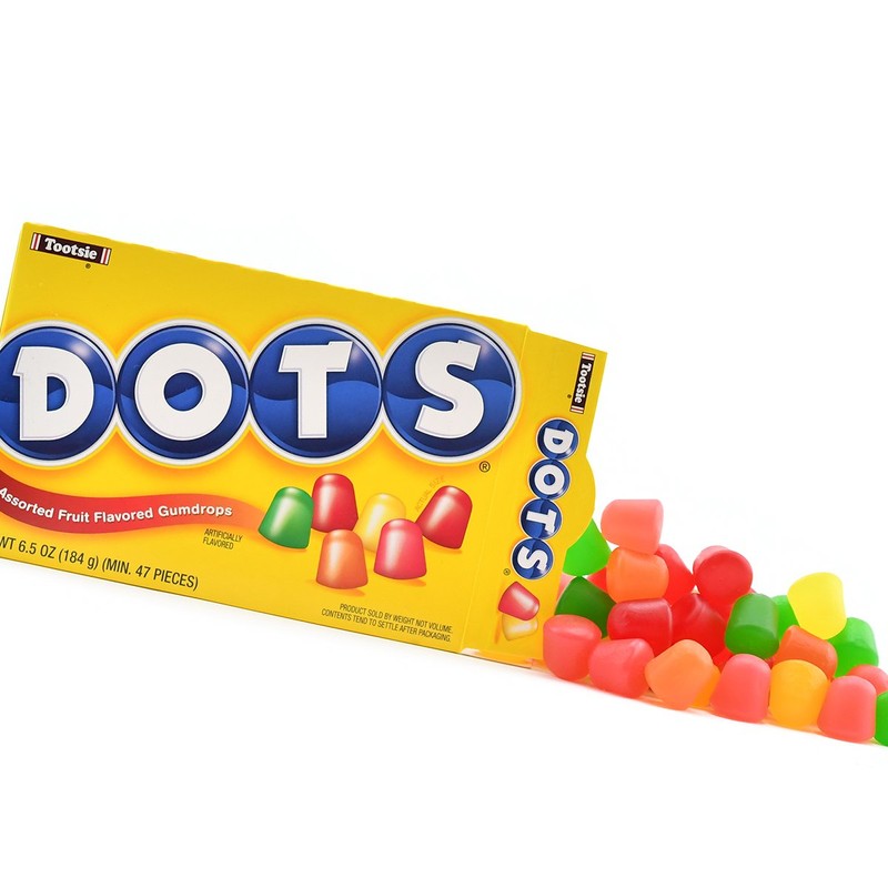 DOTS Individually Wrapped Candy - Original Gummy Candy Flavors -