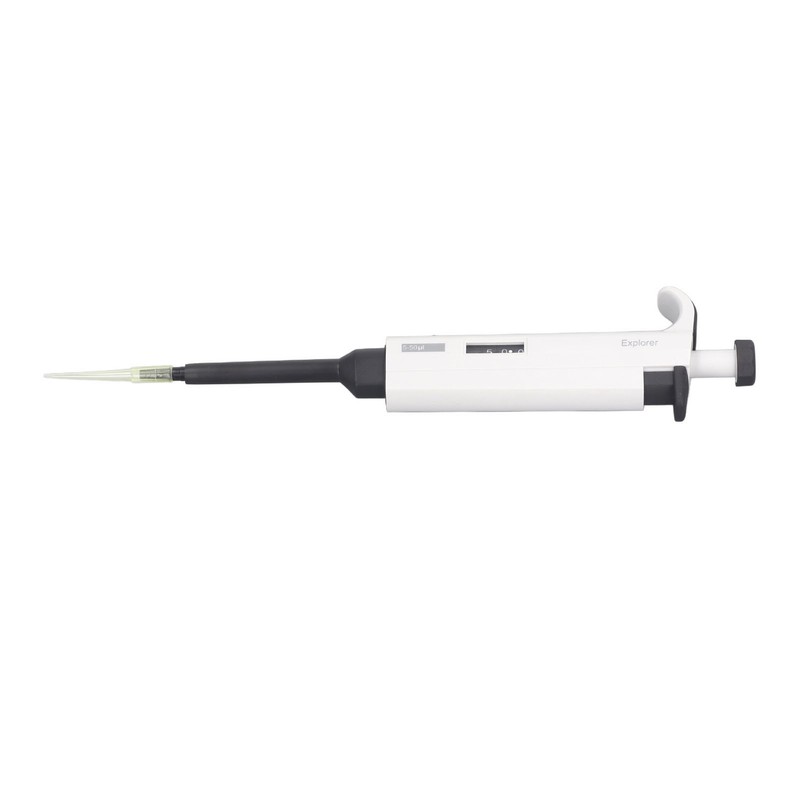 Laboratory Micropipette 5‑50ul Large Volume Tip Sampler Digital Adjustable Pipettor