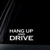 World Design Hang Up and Drive Decal/Sticker