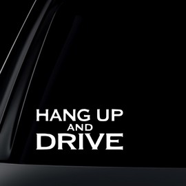 World Design Hang Up and Drive Decal/Sticker