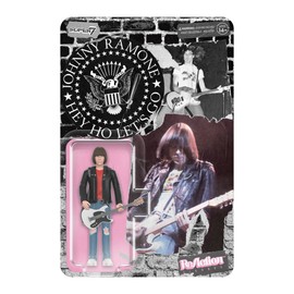 Super7 Johnny Ramone Reaction Figures Wave 01 - Johnny Ramone Action Figure