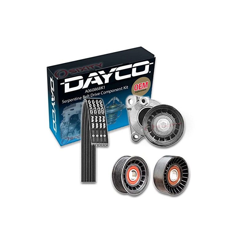 Dayco A060868K1 Serpentine Belt Kit,