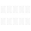 DJAPWPX-10 Pack Acrylic Fridge Magnetic Frame, Clear Fridge Magnetic Photo