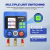 MRCARTOOL Digital AC Manifold Gauge Set HVAC Refrigerant Meter Pressure