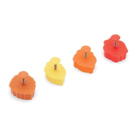 Fox Run 48735 Harvest Autumn Leaves 2" Pastry/Cookie/Pie/Fondant Stampers and Cutters Multicolor, Medium