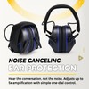 TradeSmart Complete Shooting Eye and Ear Protection: Electronic Earmuffs for